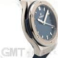 HUBLOT ウブロ クラシック ブルー チタニウム 581.NX.7170.RX 19