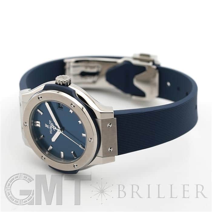 HUBLOT ウブロ クラシック ブルー チタニウム 581.NX.7170.RX 20