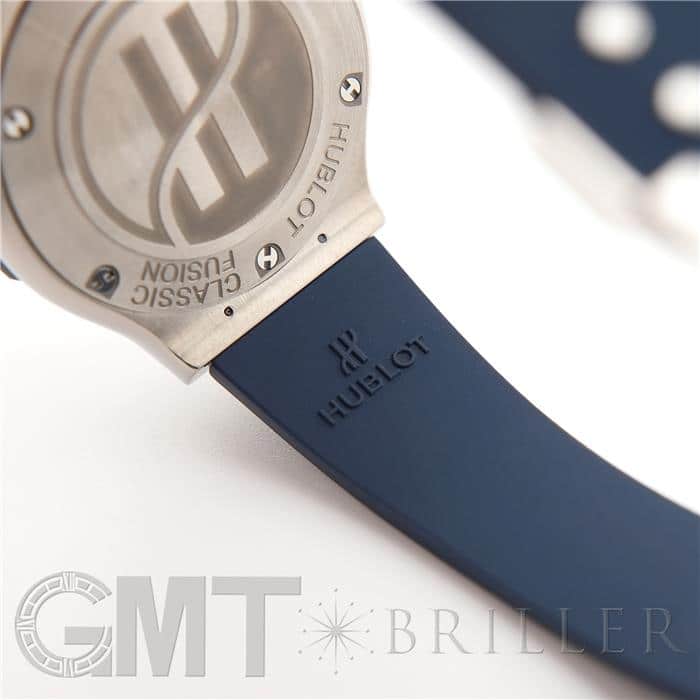 HUBLOT ウブロ クラシック ブルー チタニウム 581.NX.7170.RX 27