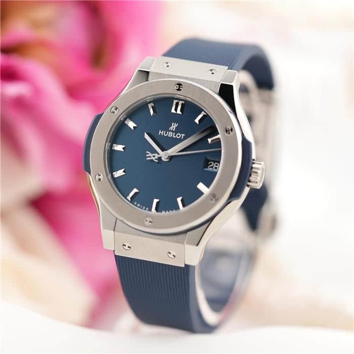 HUBLOT ウブロ クラシック ブルー チタニウム 581.NX.7170.RX 2
