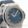 HUBLOT ウブロ クラシック ブルー チタニウム 581.NX.7170.RX 4