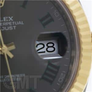 ROLEX ロレックス デイトジャスト 41 126333 グレー/グリーンローマ ジュビリーブレス