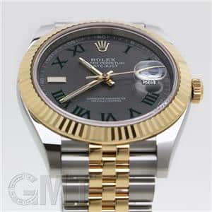 ROLEX ロレックス デイトジャスト 41 126333 グレー/グリーンローマ ジュビリーブレス