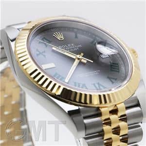 ROLEX ロレックス デイトジャスト 41 126333 グレー/グリーンローマ ジュビリーブレス