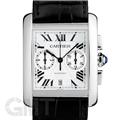 CARTIER カルティエ タンク タンク MC クロノグラフ シルバー SS/革 W5330007