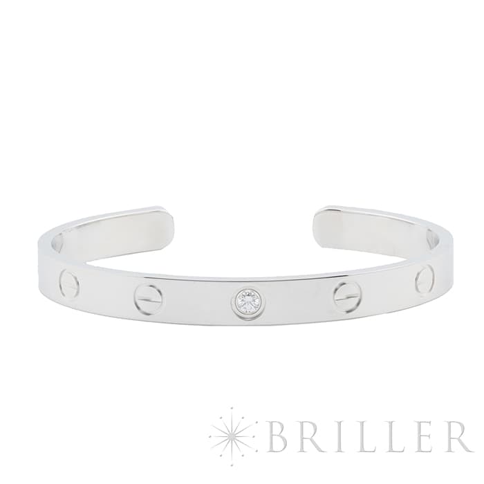 中古)CARTIER カルティエ ラブ オープン ブレスレット クラシック