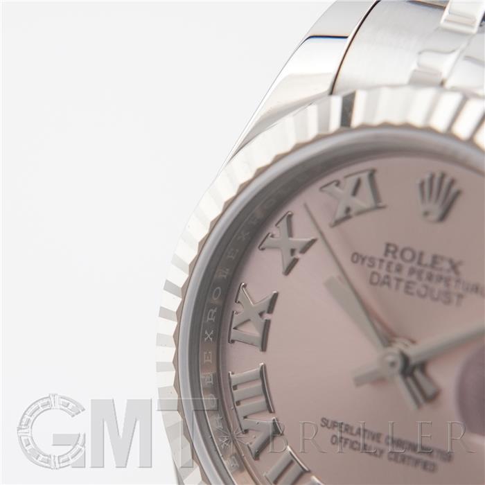 ROLEX ロレックス デイトジャスト 179174 ピンク ローマ ジュビリーブレスレット 10