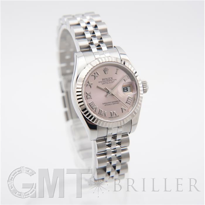 ROLEX ロレックス デイトジャスト 179174 ピンク ローマ ジュビリーブレスレット 15