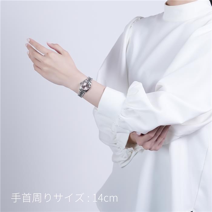 ROLEX ロレックス デイトジャスト 179174 ピンク ローマ ジュビリーブレスレット 28