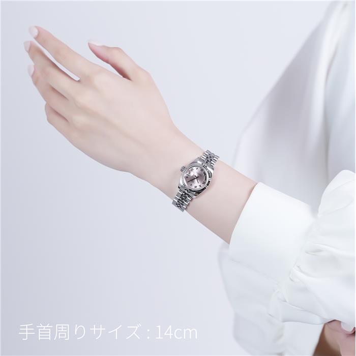 ROLEX ロレックス デイトジャスト 179174 ピンク ローマ ジュビリーブレスレット 29