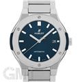 HUBLOT ウブロ クラシック フュージョン チタニウム ブルー ブレスレット 45mm 510.NX.7170.NX