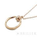 CARTIER カルティエ ジュストアンクル ピンクゴールド ダイヤモンド ネックレス B7224887 5