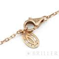 CARTIER カルティエ ジュストアンクル ピンクゴールド ダイヤモンド ネックレス B7224887 6