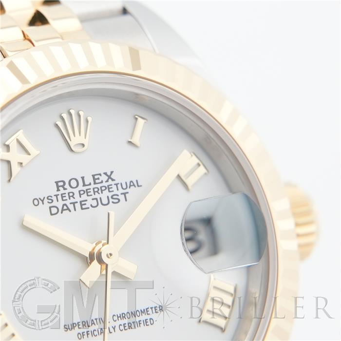 ROLEX ロレックス デイトジャスト 28 279173 ホワイトローマ ジュビリーブレスレット 10