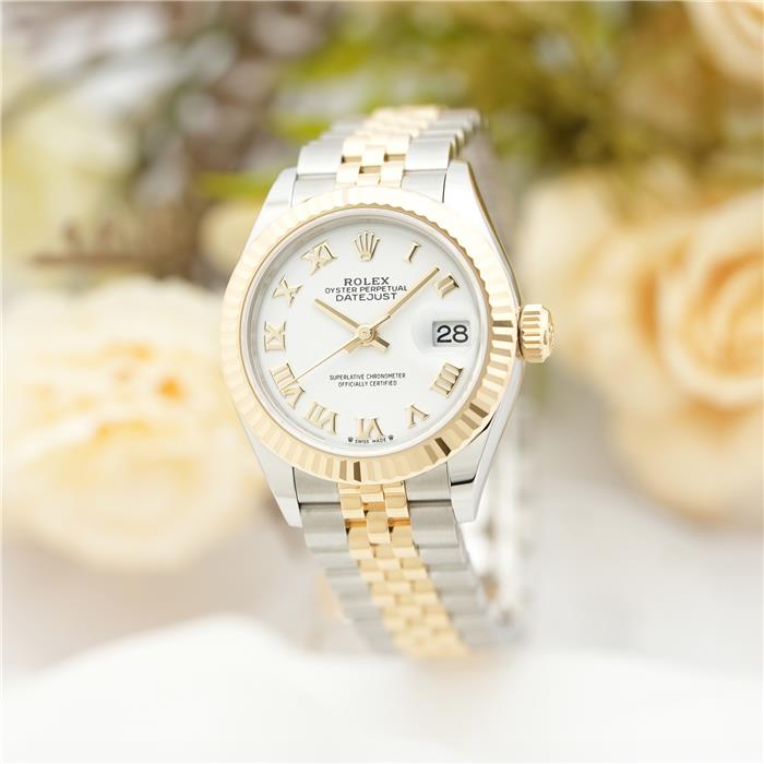 ROLEX ロレックス デイトジャスト 28 279173 ホワイトローマ ジュビリーブレスレット 2