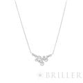 HARRY WINSTON ハリー・ウィンストン スパークリングクラスター ペンダント ネックレス プラチナ ダイヤモンド PEDPCLRFSPC 1