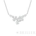 HARRY WINSTON ハリー・ウィンストン スパークリングクラスター ペンダント ネックレス プラチナ ダイヤモンド PEDPCLRFSPC 4