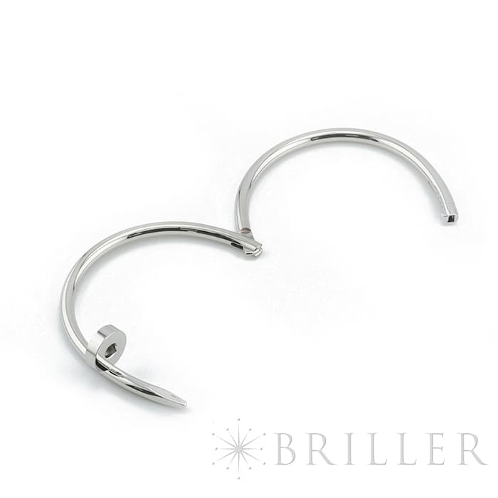 CARTIER カルティエ ジュストアンクル ブレスレット ホワイトゴールド B6048317 10