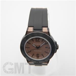 BVLGARI ブルガリ ディアゴノ マグネシウム 41mm ブラウンラバー DG41C11SMCVD
