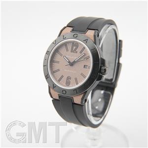 BVLGARI ブルガリ ディアゴノ マグネシウム 41mm ブラウンラバー DG41C11SMCVD