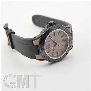 BVLGARI ブルガリ ディアゴノ マグネシウム 41mm ブラウンラバー DG41C11SMCVD