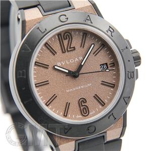 BVLGARI ブルガリ ディアゴノ マグネシウム 41mm ブラウンラバー DG41C11SMCVD
