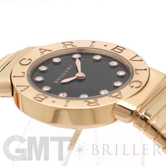 BVLGARI ブルガリ ブルガリ・ブルガリ トゥボガス ピンクゴールド  BBLP262TBGG/12.M 12Pダイヤ 17