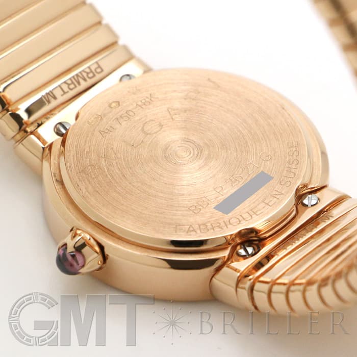 BVLGARI ブルガリ ブルガリ・ブルガリ トゥボガス ピンクゴールド  BBLP262TBGG/12.M 12Pダイヤ 20