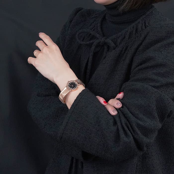 BVLGARI ブルガリ ブルガリ・ブルガリ トゥボガス ピンクゴールド  BBLP262TBGG/12.M 12Pダイヤ 29