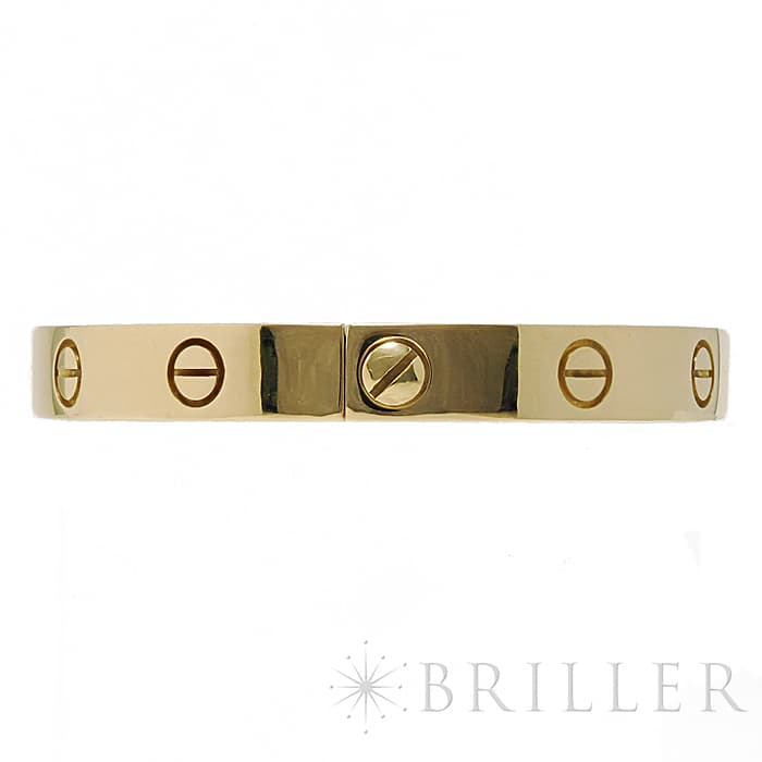 CARTIER カルティエ ラブ ブレスレット イエローゴールド 60081963 16号 9