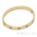 CARTIER カルティエ ラブ ブレスレット イエローゴールド 60081963 16号 4