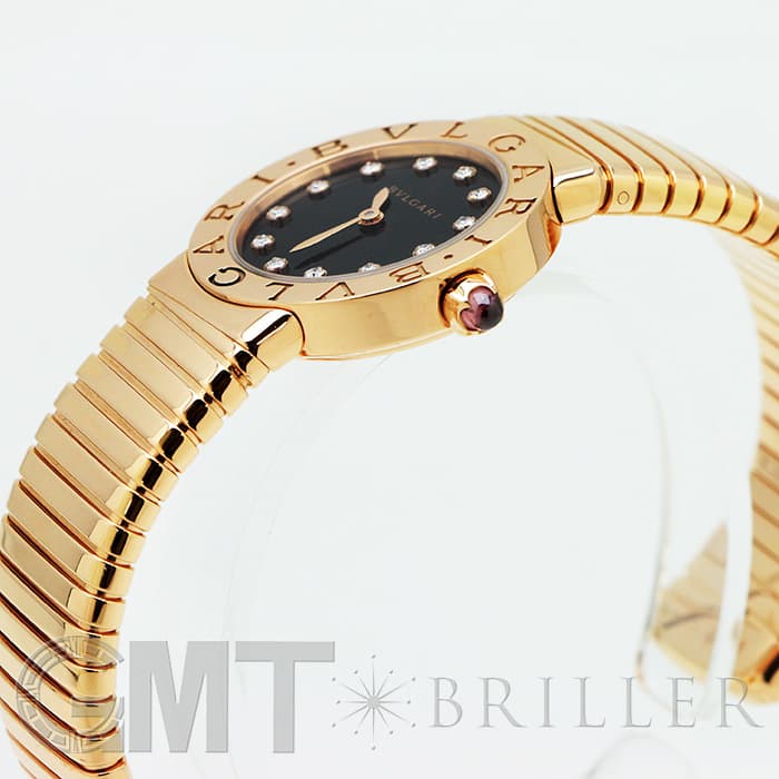BVLGARI ブルガリ ブルガリ・ブルガリ トゥボガス ピンクゴールド BBLP262TBGG/12.S 12Pダイヤ 15