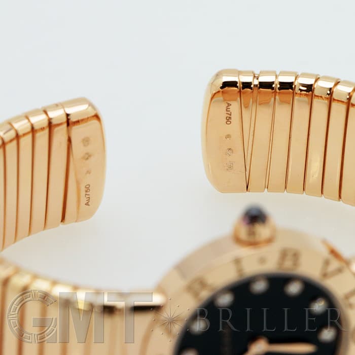 BVLGARI ブルガリ ブルガリ・ブルガリ トゥボガス ピンクゴールド BBLP262TBGG/12.S 12Pダイヤ 27