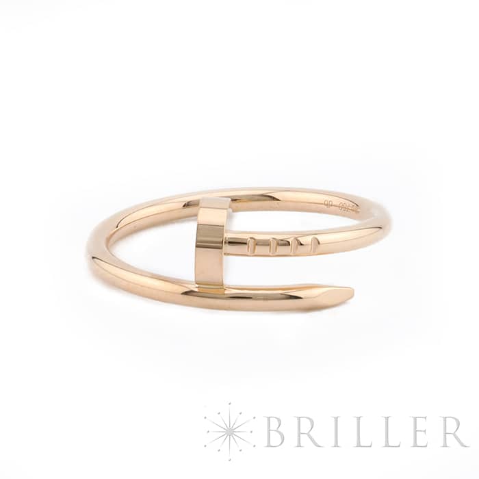 CARTIER カルティエ ジュストアンクル リング スモールモデル ピンクゴールド 13号 B4225800 メイン