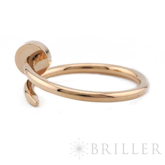 CARTIER カルティエ ジュストアンクル リング スモールモデル ピンクゴールド 13号 B4225800 10