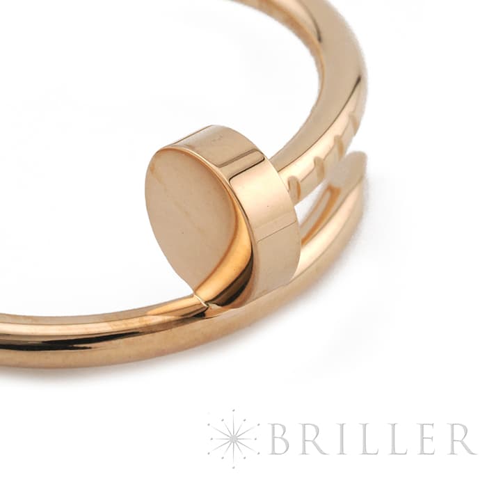 CARTIER カルティエ ジュストアンクル リング スモールモデル ピンクゴールド 13号 B4225800 11