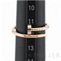 CARTIER カルティエ ジュストアンクル リング スモールモデル ピンクゴールド 13号 B4225800 12