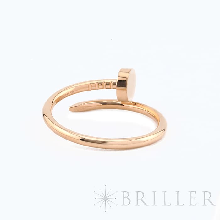 CARTIER カルティエ ジュストアンクル リング スモールモデル ピンクゴールド 13号 B4225800 1