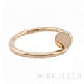 CARTIER カルティエ ジュストアンクル リング スモールモデル ピンクゴールド 13号 B4225800 6