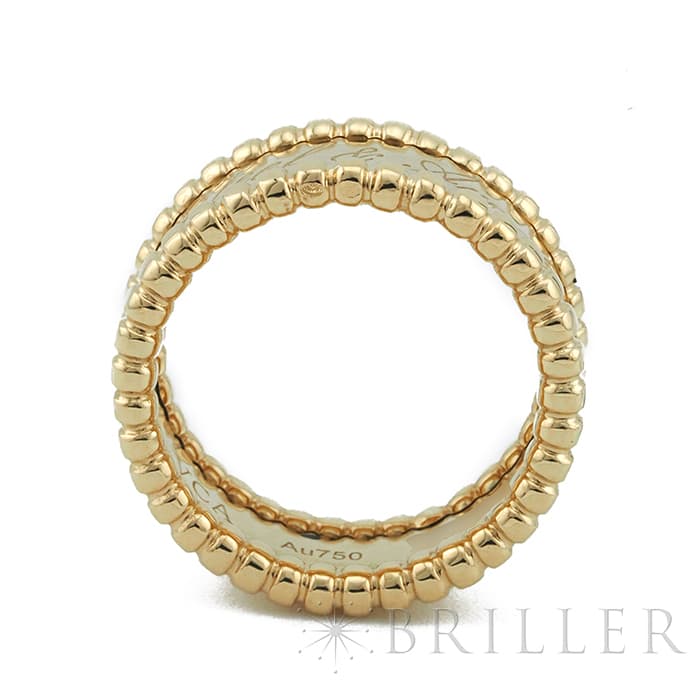 Van Cleef & Arpels ヴァン クリーフ&アーペル ペルレ シニアチュール リング イエローゴールド VCAR03Y650 3