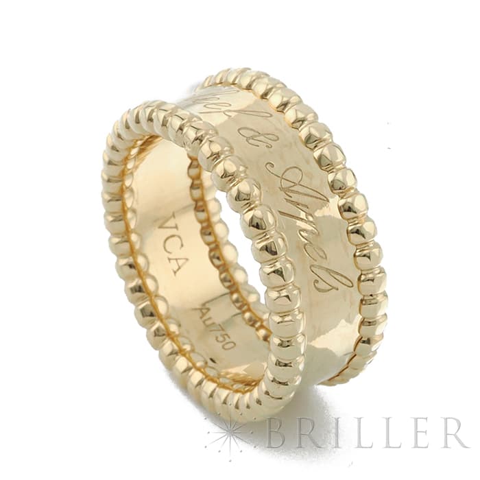Van Cleef & Arpels ヴァン クリーフ&アーペル ペルレ シニアチュール リング イエローゴールド VCAR03Y650 8