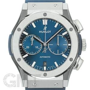 HUBLOT ウブロ クラシック フュージョン クロノグラフ チタニウム ブルー 521.NX.7170.RX