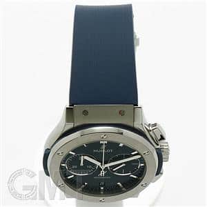 HUBLOT ウブロ クラシック フュージョン クロノグラフ チタニウム ブルー 521.NX.7170.RX