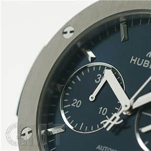 HUBLOT ウブロ クラシック フュージョン クロノグラフ チタニウム ブルー 521.NX.7170.RX