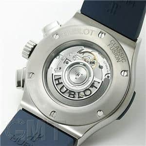 HUBLOT ウブロ クラシック フュージョン クロノグラフ チタニウム ブルー 521.NX.7170.RX