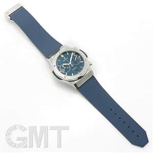 HUBLOT ウブロ クラシック フュージョン クロノグラフ チタニウム ブルー 521.NX.7170.RX