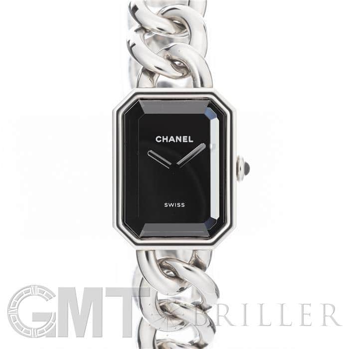 CHANEL シャネル プルミエール メタルチェーン ミディアムモデル ブラック H7018 メイン