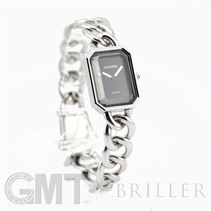 CHANEL シャネル プルミエール メタルチェーン ミディアムモデル ブラック H7018 13