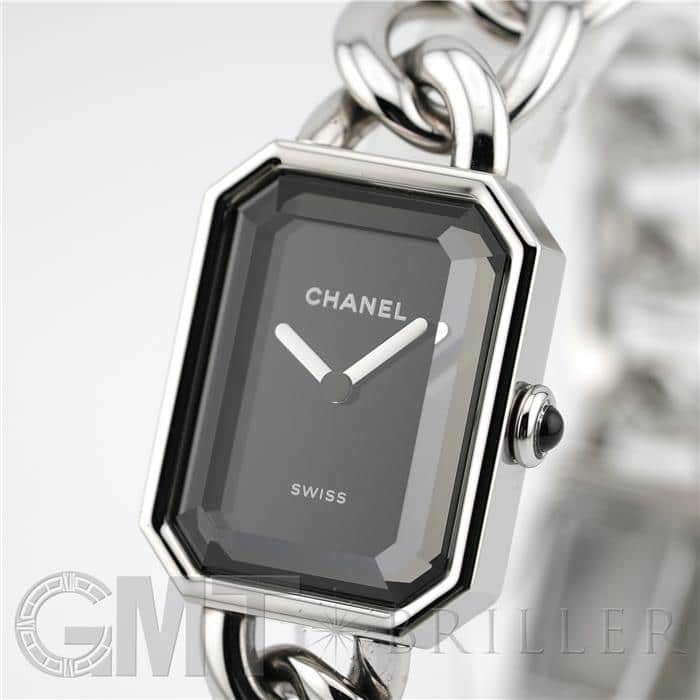 CHANEL シャネル プルミエール メタルチェーン ミディアムモデル ブラック H7018 14
