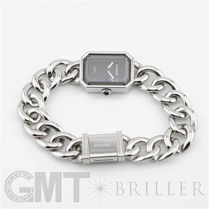 CHANEL シャネル プルミエール メタルチェーン ミディアムモデル ブラック H7018 17